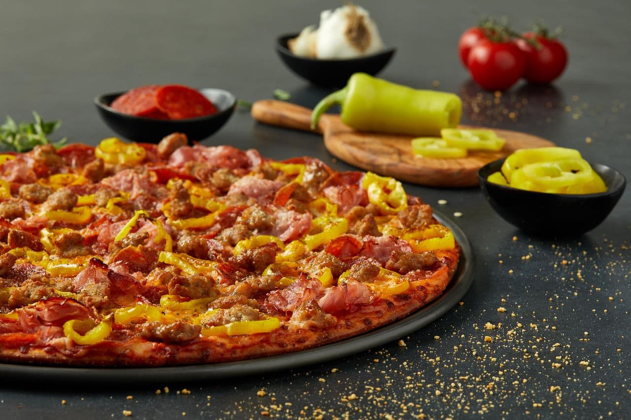 Founder's Favorite pizza